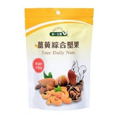 統一生機 薑黃綜合堅果, 150g, 1個