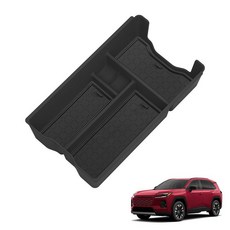 SMABEE 센터 콘솔 팔걸이 박스 토요타 RAV4 2026 액세서리 자동차 내부 블랙 오거나이저 트레이 ABS 159914