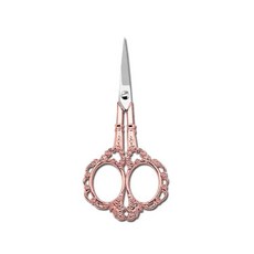 레트로 가위 앤틱 디자인 자수 방지 재단, 1개, 3. Rose Gold