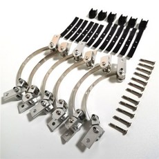 臺灣熱銷 改裝車RC 陞級金屬配件 六驅遙控車 原車零件 閤金傳動軸 車橋減震, 升級：金屬減震, 1個