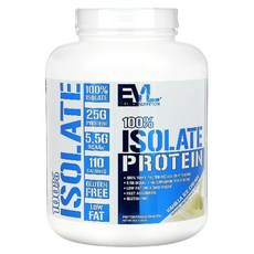 이블루션 뉴트리션 EVLution100 분리 단백질 바닐라 아이스크림 2.268kg 1개