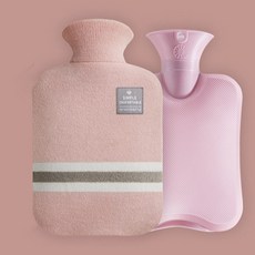 쫑여시 니트 보온 찜질팩 생리통 다회용 차박 캠핑 핫팩 찜질 물주머니, 그린, 1개