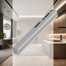 도어 댐퍼 우측용 50Kg 셀프 오른쪽 슬라이딩 슬라이드 실버 부품