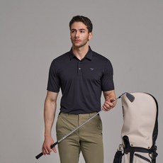 다운블로우 국내제작 남자 기능성 스포츠 골프웨어 카라 반팔 티셔츠 DB6503