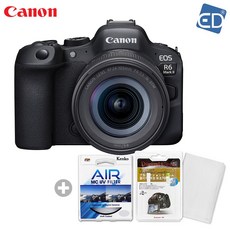 [캐논 정품] EOS R6 Mark III /RF 24-105mm F4-7.1 IS STM +켄코필터+액정필름+포켓융 /ED, 단일옵션