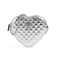 GUESS Twiller Crossbody bag synthetic silver HWMY9310770-SIL