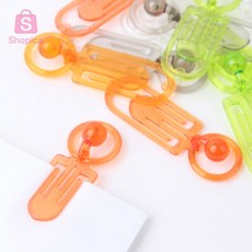 [샵피카] 서류클립 25P 사무용품 종이클립 종이홀더 책갈피클립