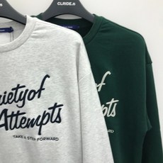 클라이드앤 A클라이드앤 프린팅 라운드 맨투맨 티 FODTS411M 1104351