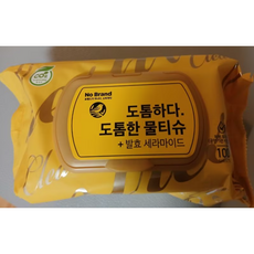 노브랜드 도톰한 100매 물티슈, 100매입, 5개