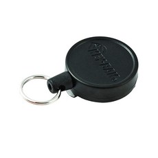 KEY-BAK 미드6 리트랙터블 벨트 키 홀더 및 조절가능 줄 91.4cm 집어 넣을 수 있는 170g 줄이 홀더 스틸 회전 클립 열쇠 10개 걸이 가능 108593