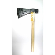 金刀具 #K07 鐵店出品：多功能斧頭，適用於綠竹筍、斷竹頭、破柴、伐木、開山、農用、戶外及園藝, 1個, 2斤斧頭+45cm木柄, 2斤斧頭+45cm木柄