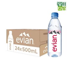 롯데칠성 에비앙 500ml X 24PET cha+92034Av