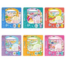 德國Avenir Kids我的神奇水畫冊 水畫冊 水畫本 貼紙 互動書 遊戲書 童書 兒童 畫畫, 1, 坐騎&飛行