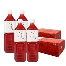 상품(m) 순오미자 원액 1L4병 (무설탕오미자추출100), 4개