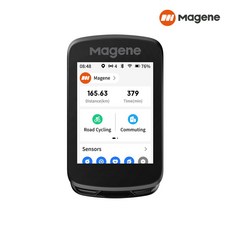 Magene C606 V2 GPS自行車碼表, 1個, NA