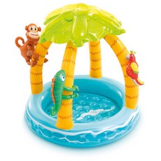 家用游泳池釣魚池露營戶外兒童充氣泳池1-6歲加厚防水玩具池, 1個, 如圖所示