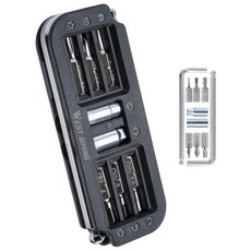 시그니처베이지 자전거 휴대용 공구 멀티툴 육각 렌치 수리 통 세트 정비 키트 YPZ446, 1개