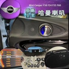 Mini Cooper 迷你哈曼卡頓喇叭 HK喇叭 F56 F54 F55 F60 車用音響升級