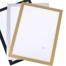 이군몰 부착형 마그네틱 왁구 A4 웨딩액자, 검정