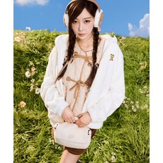 와키윌리 WACKY WILLY [지젤 ]우먼스 릴리 플리스 백 아이보리 WA2503BG55IV 101072, FREE