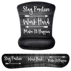 키보드 손목 받침대 패드와 인체공학적 마우스 패드 지지대 세트 시편 46:5 신은 그녀 안에 있습니다 그녀는 게임 사무실 편안함 그리고 코스터 세트로 모란꽃을 피우지 않을, Fd-wristrest-2-9, 1개