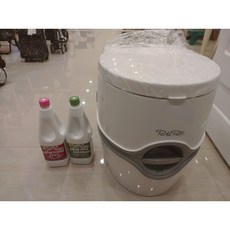Porta Potti 荷蘭進口豪華型攜帶式沖水馬桶 無須接水管 無臭味 露營可用