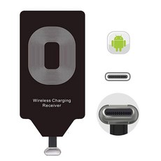 무선 충전 어댑터 충전기 수신기 USB 타입 C 카드 에센셜 폰 LG 스타일로 6 5 V20 G5 구글 픽셀 2 XL 모토 G7 G6 플러스 Z2 포스 플레이 모토로라 HTC