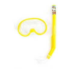 수경 어린이 물안경 위니코니 캐니멀 수경스노클세트, 단품