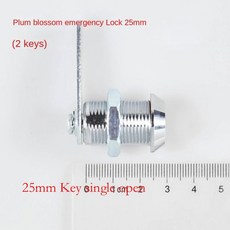 매화 블라썸 키 기계식 혀 잠금 안전 보관함 상자 비상 교체 우편함 2, 02 25mm-1