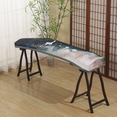 古箏罩 防塵罩 文藝高檔印花 中國風古箏罩 加厚防塵 S163S165cm通用款, 1個, 鹿簡易