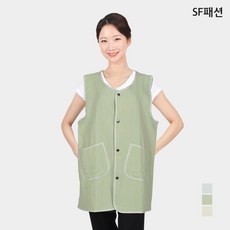 빅 사이즈 면 조끼 큰조끼 루즈핏