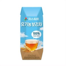 파스퇴르 유기농 보리차 125ml 24팩, 120개