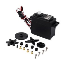 토크 서보 모터 디지털 자동차 비행기 보트 로봇 카용, 1개, 2. 360 Degree