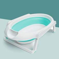 강아지 욕조 목욕 고양이 접이식 이동식 스탠드 대형 스테인리스 반려견탕 소형, 1개, C. 블루