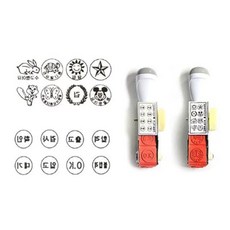 소모품 콤비 스탬프/캐릭터 스탬프 79000EA 1EA, 회사용(1256)
