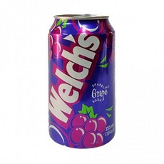 농심 웰치스 포도맛, 355ml, 2개