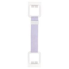 윌비 클립온 포인트 와이드 (19 - 20cm 용) 이북리더기 태블릿 스트랩, 퍼플, 1개