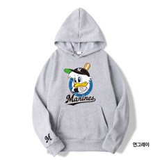 지바 롯데 마린스 야구 특양면 후드티 티셔츠 A0103
