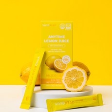 비비드비드 애니타임 레몬즙 유기농 100% NFC 착즙 레몬, 3세트, 280g