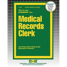 (영문도서) Medical Records Clerk Paperback, National Learning Corp, English, 9781799323099