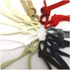 1셋5마 허리 순면 납짝 끈 면 스트링 12mm 11종, 챠콜