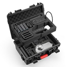 STAR 스타TRC VCR Insta360 X4용 휴대용 케이스 Insta 360 X4 액세서리용 방수 여행용 케이스 오거나이저 이중 레이어 대형 보관 하드 쉘 충전, STAR 스타TRC VCR Insta360 X4용 휴대