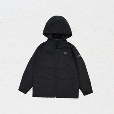 내셔널지오그래픽 키즈 K223UJP930 타슬란 배색 바람막이 점퍼 CARBON BLACK 370497