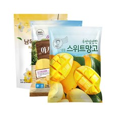 [웰팜] 냉동망고 3종 (남독마이망고 500g + 아카시아망고 1kg + 스위트망고 1.3kg)