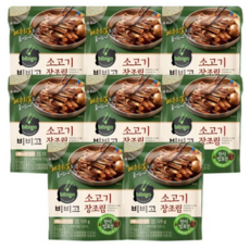 [CJ] 비비고 소고기장조림 125g, 8개