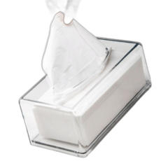 투명 아크릴 티슈케이스 휴지디스펜서, 1개, 아크릴 휴지케이스