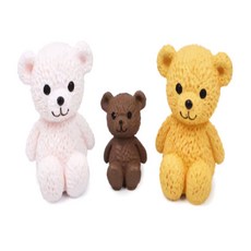 화니 테라리움 화분 장식 인테리어 미니어처 곰돌이 피규어 1P 미니 곰 피규어, 옐로우 대