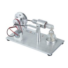 에너지변환 발전장치 파워실린더 LED 스털링엔진 초등학교과학 과학체험 학교기관, 1세트