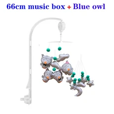 아기용 이동식 딸랑이 장난감 0-12 개월 회전 목마 침대 홀더 아기 모빌 침대 벨 엄마 신생아용 수제 장난감, 캐리와 장난감 친구들, CombinationA