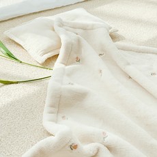Ma lolotte 超細纖維刺繡嬰兒毛毯, Sweet Tulips
